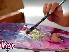 Asiatique, Brunette brune, Hd, Masturbation, Seins naturels, Chatte, Criant, Solo