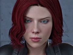Black Widow Cocktease - by Redmoa