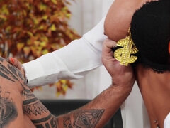 Anal, Culo, Lamer culo, Tetas grandes, Tacones, Oficina, Perforación, Pelirrojo