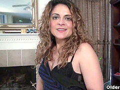 American, Mature, Milf, Mom, Nylon