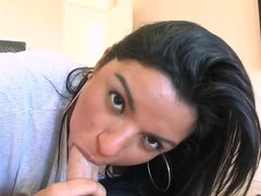 Leie, Grosser arsch, Sperma im mund, Hardcore, Interrassisch, Latina