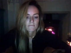 Curly Blonde Teen Records Solo Dildo Masturbation More at