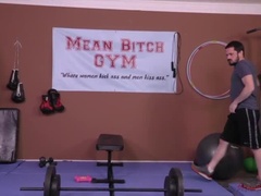 Alura Jenson Dominates in the Gym - Ass Worship & Femdom