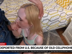 Candy White's boyfriend gets deported from a crazy sex tape