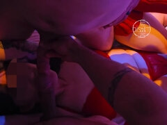 Bisexuell, Paar, Schwanz, Fussjob, Handjob, Hardcore, Orgie, Spielzeuge