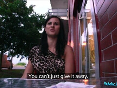 Enthousiasteling, Pijpbeurt, Buiten, Gezichtspunt, Openbaar, Tieten likken