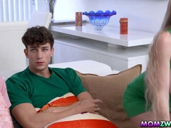 Nicole Rae and Angel Wave fucks stepsons