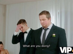 Blonde, Mariée, Attrapée, Tromperie, Cocu, Européenne, Hd, Jarretelles