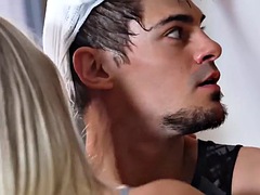 Rubia, Novio, Corrida, Gay, Novia, Coño, Afeitado