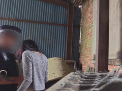 素人, アメリカ人, お尻, オナニー, パンティ, ポリス, 公共, ユニフォーム