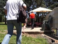 Enthousiasteling, Anaal, Bruinharig, Frans, Rijpe lesbienne, Moeder die ik wil neuken, Buiten, Openbaar