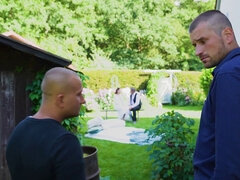 Brijd, Tsjechisch, Europees, Geld, Buiten, Gezichtspunt, Kut duiken, Geschoren