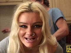 Arsch, Grosse titten, Blasen, Fesselspiele, Britisch, Hd, Piercing, Tätowierung