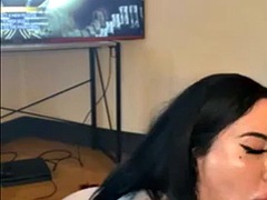 Amateur, Tetas grandes, Negro, Mamada, Corridas, Interracial, Chupando, Tetas