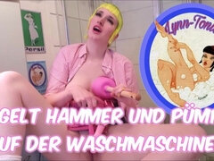 Amateur, Salle de bains, Bottes, Femelle, Hard, Orgasme, Solo, Jouets
