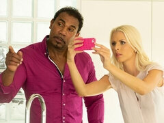 Rubia, Mamada, Pajear, Interracial, Lamidas, Madres para coger, Afeitado, Tetas