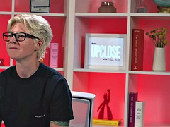 Tussi, Schönheit, Grosse titten, Erotisch, Fingern, Masturbation, Solo