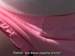 アジア人, ハードコア, 日本人, 淫乱熟女, 母, アウトドア, 公共, ストリップ