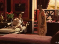 Cute Lydia St. Martin's long legs video