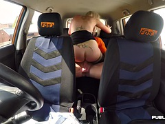 Gros seins, Blonde, Queue, Doigter, Hard, Branler, Pov, Tatouage