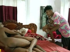 Amateur, Anal, Cocu, Tir de sperme, Partouze, Époux mari, Indienne, Maman