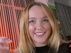 Amateur, Anal, Culo, Rubia, Aceite, Pov, Adolescente, Tetas