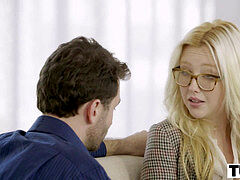 TUSHY first buttfuck For blonde Babe Samantha Rone