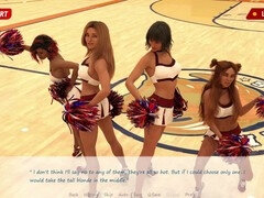 3d, ぽっちゃり, イギリス人, カップル, 彼女, 旦那, レズビアン, ヤリマンの