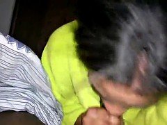 Amateur, Negro, Mamada, Corridas, Ébano, Flaco