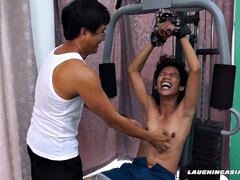 Amarrada, Pies, Fetiche, Gimnasio