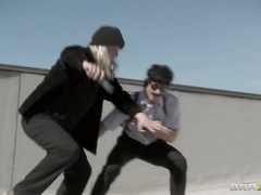 Cul, Gros seins, Brunette brune, Grossier, Pieds, Massage, Huilée, Réalité