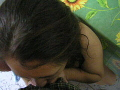 Amateur, Anal, Cul à la bouche, Sucer une bite, Brunette brune, Fait maison, Fille latino, Pov