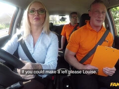 Blond, Pijpbeurt, Rondborstig, Auto, Hondjeshouding, Handbeurt, Hardcore, Buiten