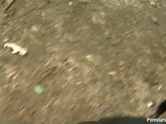 デカパイ, フェラチオ, 巨乳な, 彼女, アウトドア, ハメ撮り, 公共, オッパイの