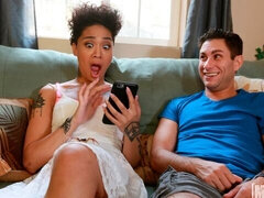 Big ass, Big cock, Big tits, Brunette, Doggystyle, Ebony, Short hair, Teen