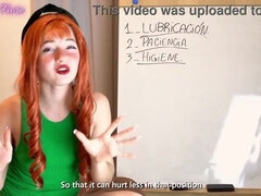 Anal, Dildo, Redhead, Solo, Student, Teacher, Teen