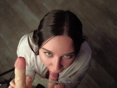 Grosser arsch, Blasen, Papi, Schmuddelige sprache, Frau, Handjob, Orgasmus, Schlampe
