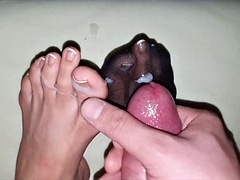 Compilación, Corridas, Pies, Fetiche, Nylon