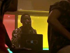 黒人, セレブ, 黒人, オッパイの