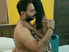 Boyfriend shares incredibly sexy Indian woman for a steamy one-night encounter!! Realistic and wild sex session