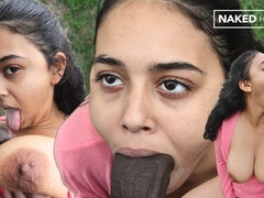 Arabe, Belleza, Negro, Mamada, Interracial, Monstruo, Público, Chupando