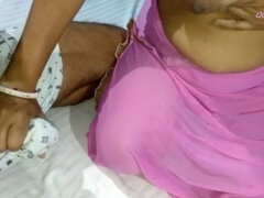 Asiatique, Tante, Gros seins, Éjaculation interne, Fait maison, Indienne