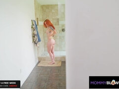 My Gorgeous Redheaded Big Tittied Stepmom Swallowed My