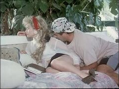 Grote lul, Blond, Pijpbeurt, Sperma in mond, Harig, Tiener, Trio, Oud