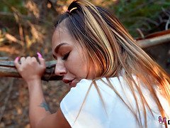 Sexy Newcomer Mia Kay Loves Fucking In The Outdoors