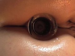 Anal, Cul, Beauté, Rondelette, Italienne, Masturbation, Solo, Jouets