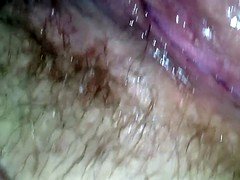 licking hairy wife