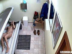 Amateur, Tchèque, Hd, Solarium, Adolescente, Voyeur, Webcam
