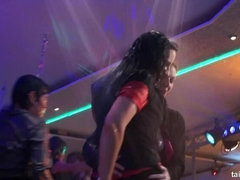 Club, Interracial, Lesbian, Party, Pornstars, Satin, Shower, Swingers