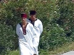 Arab anal in gay scenes with horny couple of men